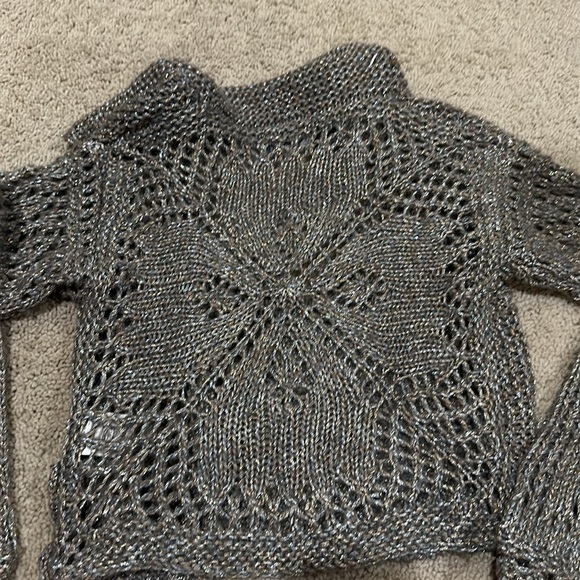 Hand knit by Dollie Gray Knit Sweater - Picture 3 of 4